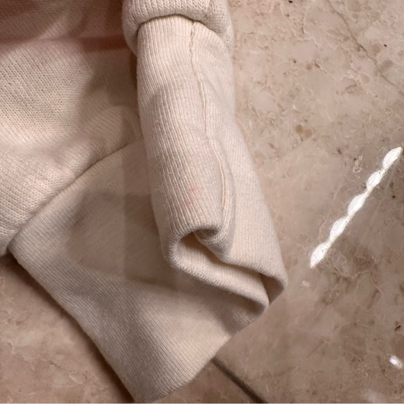 Aviator Nation Cream Sweater with Rainbow Stripes - Picture 6 of 9